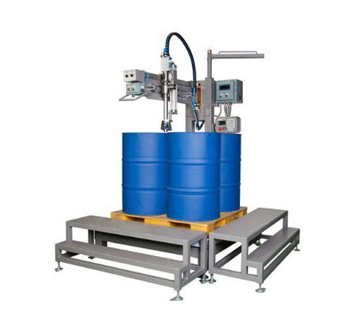 Полуавтоматическая наполнительная машина - Shanghai Npack Automation Equipment Co.,ltd - для бочек / IBC / для фитосанитарных изделий