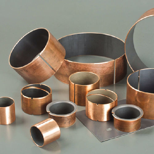 Подшипник скольжения с фланцем - CSB-11 - Zhejiang Changsheng Sliding Bearing Co., Ltd. - цилиндрический / из стали / из бронзы