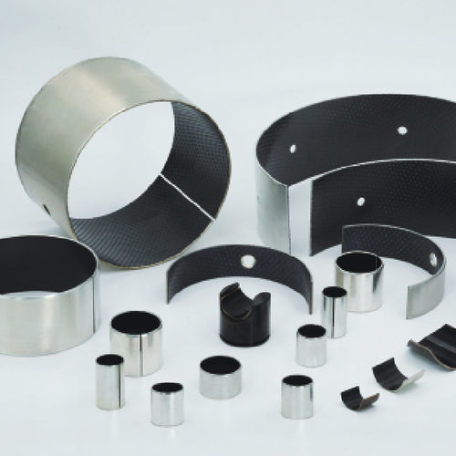 Цилиндрический подшипник скольжения - CSB-80 series - Zhejiang Changsheng Sliding Bearing Co., Ltd. - из углеродистой стали / из пористой бронзы / из ПТФЭ