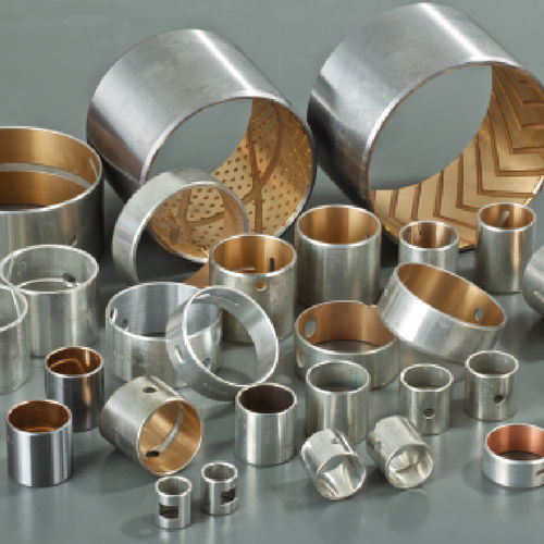 Подшипник скольжения с фланцем - CSB-820 - Zhejiang Changsheng Sliding Bearing Co., Ltd. - цилиндрический / свинцовый / из стали