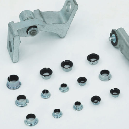 Подшипник скольжения с фланцем - CSB-35FM - Zhejiang Changsheng Sliding Bearing Co., Ltd. - цилиндрический / из сетки из нержавеющей стали / из нержавеющей стали