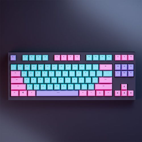 Клавиатура для письменного стола - JK-87AB - Shenzhen Justtide Tech. Co., Ltd. - с механическими клавишами / 87 клавиш / OEM