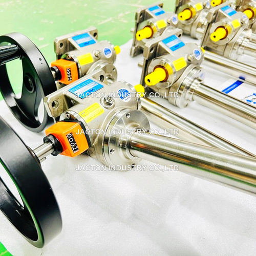 Механический цилиндр из нержавеющей стали - JSS-1T - Screw Jack | Jackscrew - с трапециевидным винтом / со шнеком