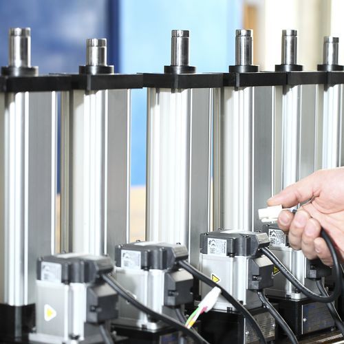 Электрический сервоцилиндр - Lim-Tec (Beijing) Transmission Equipment Co., Ltd. - пошаговый / сервопривод / с шариковым винтом