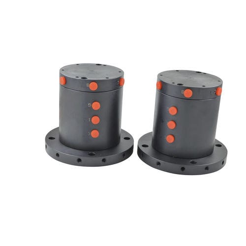 Поворотное соединение для масла - DR series - Dewel Machinery Technology Co.,Ltd - для воздуха / 16 проходов / гидравлическое