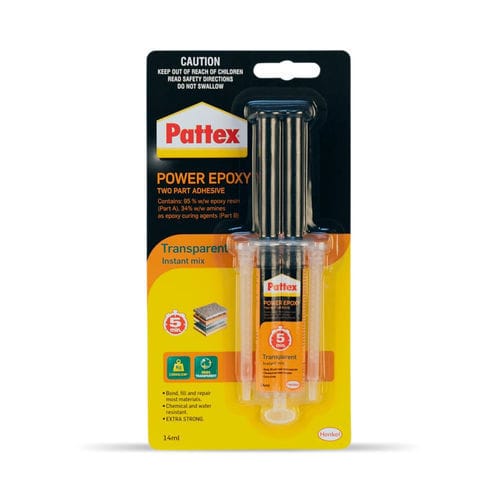 Эпоксидный клей - PATTEX - для стекла / однокомпонентный / промышленный