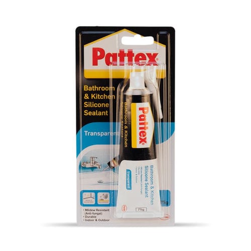 Силиконовая мастика - 519593 - PATTEX - для уплотнения / для внешнего использования / для санитарно-технического оборудования