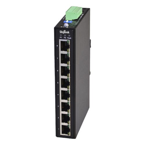 Неуправляемый коммутатор Ethernet - RPT-1008-X4  - Sbjlink/Subject Link Inc. - 8 портов / 10/100BaseT(X) / на DIN-рейке