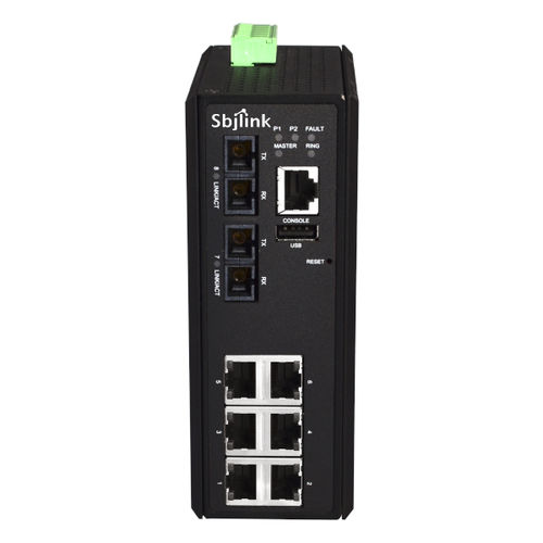 Управляемый коммутатор Ethernet - RPT-2008-2FM-SC-X4 - Sbjlink/Subject Link Inc. - 8 портов / 10/100BaseT(X) / уровня 2