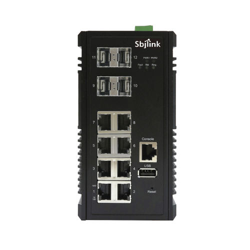 Управляемый коммутатор Ethernet - RPT-2012X-4F-X2 - Sbjlink/Subject Link Inc. - 12 портов / уровня 2 / Gigabit Ethernet