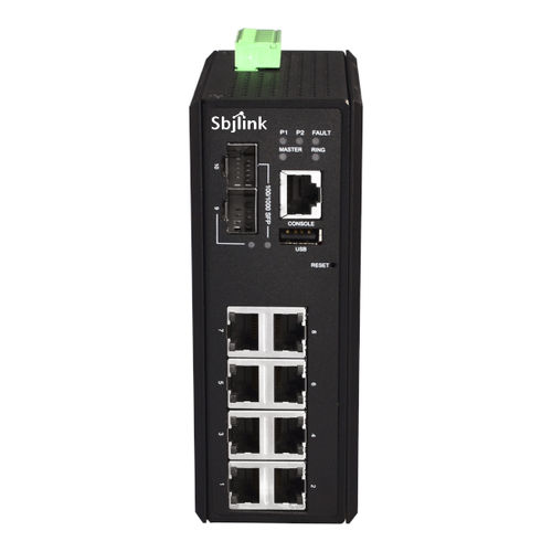 Управляемый коммутатор Ethernet - RPT-2010G-2F-X4 - Sbjlink/Subject Link Inc. - 10 портов / уровня 2 / Gigabit Ethernet