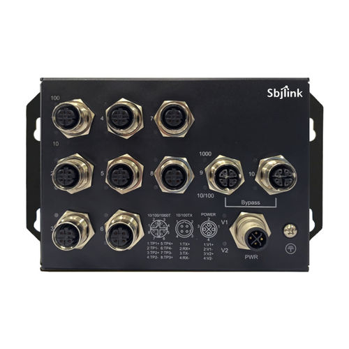 Неуправляемый коммутатор Ethernet - RPT-M1810P-2G-T-X2 - Sbjlink/Subject Link Inc. - 10 портов / 10/100BaseT(X) / Gigabit Ethernet