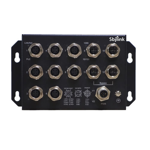 Неуправляемый коммутатор Ethernet - RPT-M1812P-4G-T-X2 - Sbjlink/Subject Link Inc. - 12 портов / 10/100BaseT(X) / Gigabit Ethernet