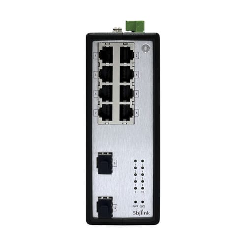 Промышленный коммутатор Ethernet - RPT-2010G-2F-T-X6M - Sbjlink/Subject Link Inc. - управляемый / 10 портов / порт Слой 2