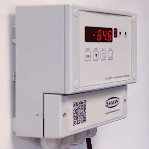 Гигрометр для сжатого воздуха - Superdew 3 WP - Shaw Moisture Meters - промышленный / со светодиодным индикатором / с настенным монтажом