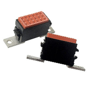 Клеммная колодка заземления - 1758 series - Amphenol - на DIN-рейке