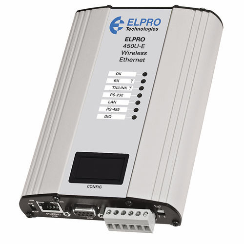Модем для передачи данных - 450U-E series - ELPRO Technologies - RS232 / RS485 / IP