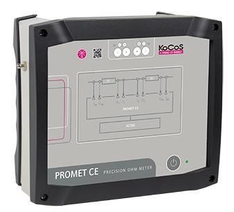 Цифровой микроомметр - PROMET CE - KoCoS Messtechnik AG - для монтажа в стойку / 4 провода
