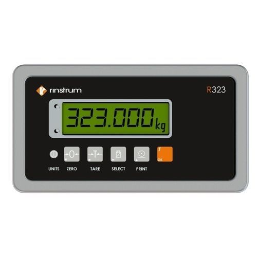 Весовой индикатор ЖК-дисплей - R323 - Rinstrum - встраиваемый / IP65 / из нержавеющей стали