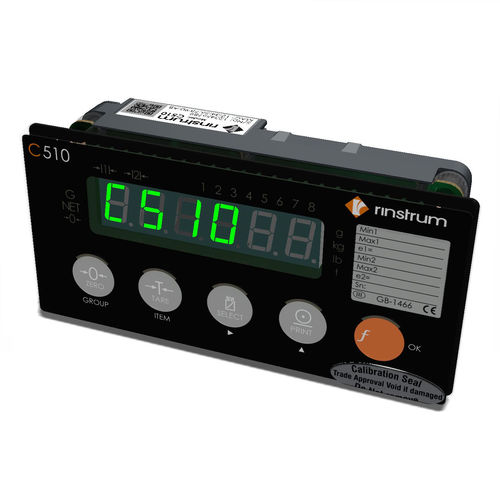 Весовой индикатор светодиодный дисплей - C510 - Rinstrum - встраиваемый / Ethernet / аналоговый