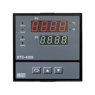 Контроллер температуры со светодиодным индикатором - BTC-4300 - BRAINCHILD ELECTRONIC CO., LTD - многоконтурный / PID