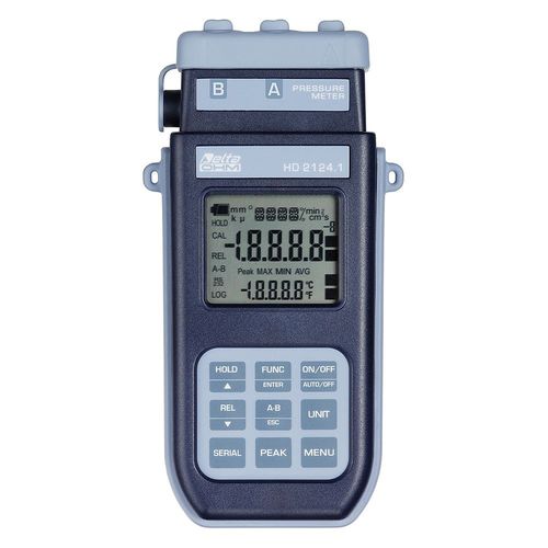 Абсолютный манометр-термометр - HD2124 series  - Delta OHM - относительный / дифференциальный / цифровой