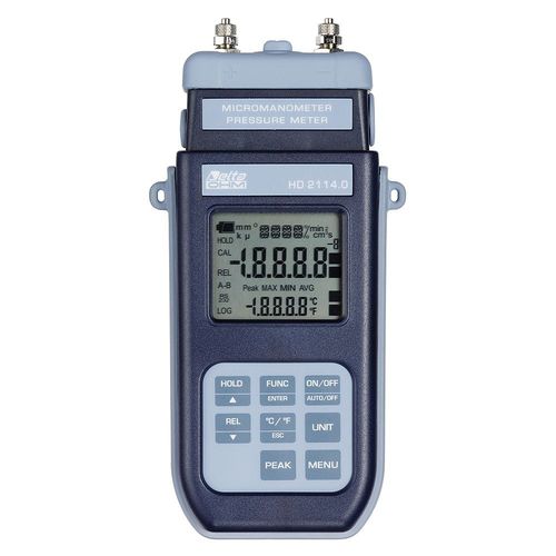 Абсолютный манометр - HD2114 series  - Delta OHM - относительный / дифференциальный / цифровой