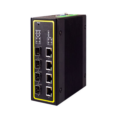 Управляемый коммутатор Ethernet - EHG7608 Series - Atop Technologies - 8 портов / гигабит / на DIN-рейке