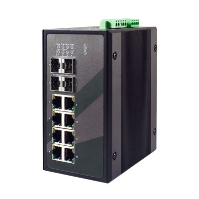 Управляемый коммутатор Ethernet - EHG9512 Series - Atop Technologies - 12 портов / гигабит / на DIN-рейке