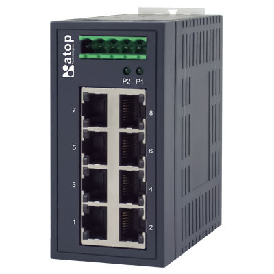 Неуправляемый коммутатор Ethernet - EHG2008 - Atop Technologies - 8 портов / гигабит / ProfiNet