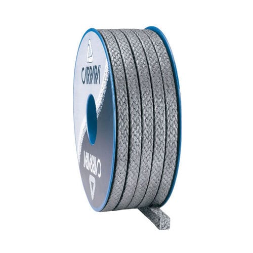Плетеная набивка из графита - GR80SGR - Carrara Global Sealing Solution - из труб Инконель / для клапана