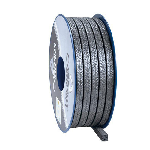 Плетеная набивка из графита - GR8800 - Carrara Global Sealing Solution - с повышенной сопротивляемостью / для насоса / для клапана