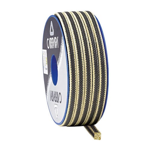 Плетеная набивка из графита - GL7600K - Carrara Global Sealing Solution - из ПТФЭ / из арамидной нити / для насоса
