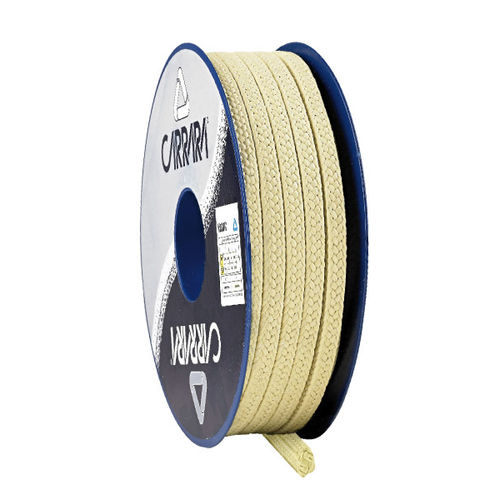 Плетеная набивка из ПТФЭ - K6600C - Carrara Global Sealing Solution - из арамидной нити / для поршневых насосов / для центробежного насоса
