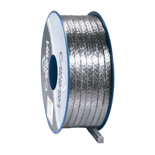 Плетеная набивка из графита - GR48R - Carrara Global Sealing Solution - из карбона / из труб Инконель / для клапана