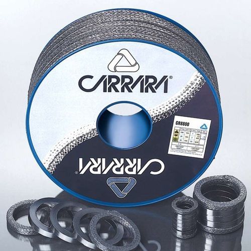 Плетеная набивка из графита - GR80SGR OXYGEN BAM - Carrara Global Sealing Solution - для клапана
