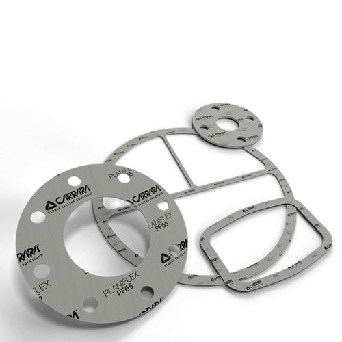 Прокладочный лист из стекла - PLANIFLEX™ PF65 - Carrara Global Sealing Solution - из БНК / из углеродного волокна / из синтетического волокна