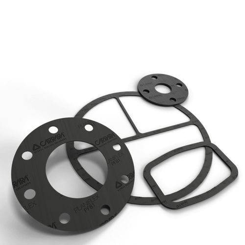 Прокладочный лист из графита - PLANIFLEX™ PF81 - Carrara Global Sealing Solution - из БНК / нитриловый / из арамидного волокна