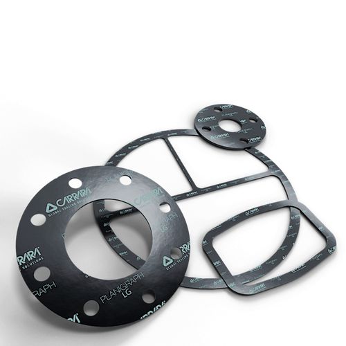 Прокладочный лист из расширенного графита - PLANIGRAPH™ LG - Carrara Global Sealing Solution - из нержавеющей стали / фланца / для пластин