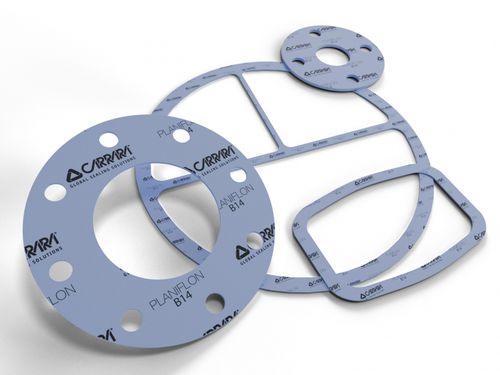 Прокладочный лист из стекла - PLANIFLON™ B14 - Carrara Global Sealing Solution - из керамики / из полимера / из ПТФЭ