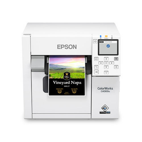 Принтер для этикеток со струйной печатью - ColorWorks CW-C4000  - EPSON - для письменного стола