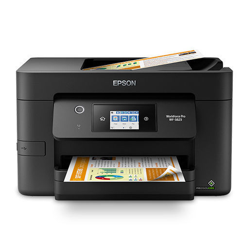 Принтер со струйной печатью - WorkForce Pro WF-3823 - EPSON - для письменного стола / напольный / монохромный
