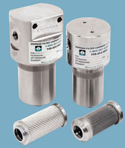 Картер для фильтра с картриджем - U-115 series - Norman Filters Co. - для жидкостей