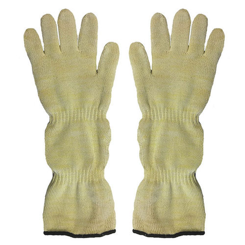 Жаропрочная перчатки - Long hot glove - Microlin Cooper Ltd - рабочая / от механических воздействий / из хлопка