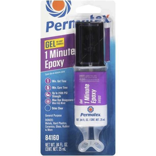 Эпоксидный клей - 84160  - PERMATEX - для керамического материала / для стекла / для металла