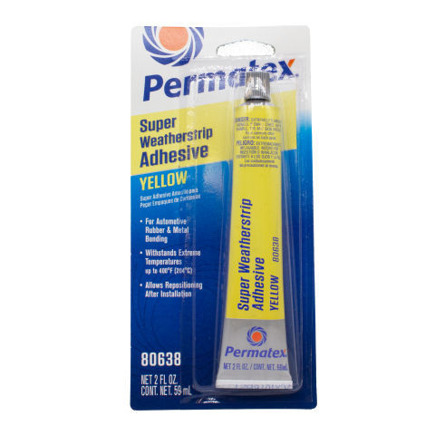 Клей каучук - 80638 - PERMATEX - для металла / для резины / однокомпонентный