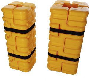 Регулируемая защита столбов - CS-FIT-S-Y, CS-FIT-M-Y - Sentry Protection Products