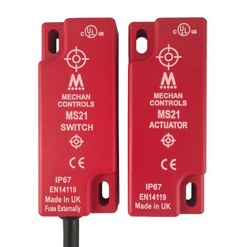Аварийный переключатель - MS21 - Mechan Controls - многополюсный / IP67 / бесконтактный