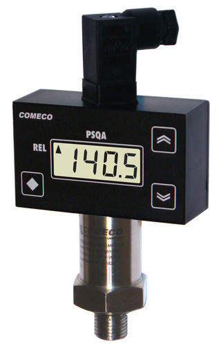 Относительный трансдуктор давления - max. 500 bar | PSQA - Comeco Control & Measurement - с тонким слоем / аналоговый / монтируемый на панель