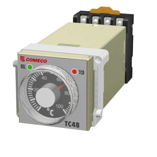 Аналоговый контроллер температуры - 230 V | TC48 - Comeco Control & Measurement - термоэлектрический / пищевой / крепление на панели